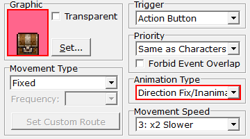 Konfiguracja skrzyni w "RPG Maker 2000"/"RPG Maker 2003" Konfiguracja skrzyni w "RPG Maker 2000"/"RPG Maker 2003"