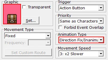 Konfiguracja skrzyni w "RPG Maker 2000"/"RPG Maker 2003"