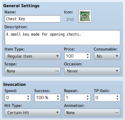 Tworzenie klucza do skrzyni w "RPG Maker MZ" Tworzenie klucza do skrzyni w "RPG Maker MZ"