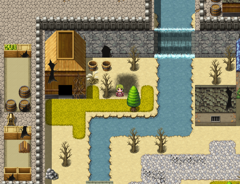 Zrzut ekranu z programu "RPG Maker MV"