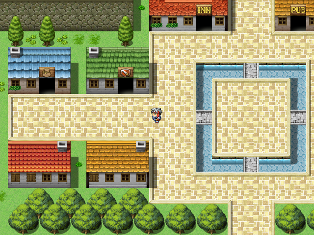 Zrzut ekranu z programu "RPG Maker VX Ace"