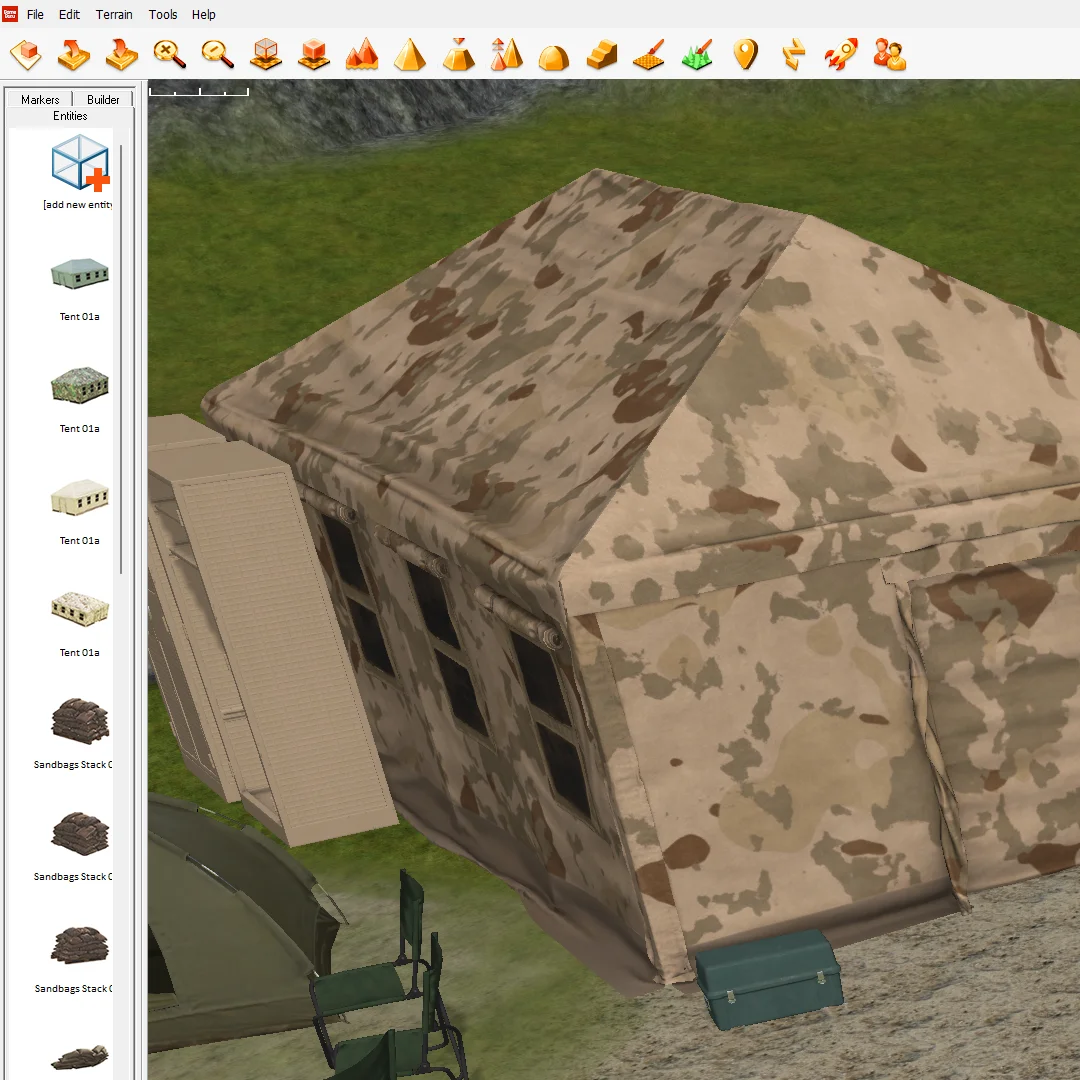 Interfejs programu "GameGuru" jako przykład narzędzia do tworzenia gier FPS Interfejs programu "GameGuru" jako przykład narzędzia do tworzenia gier FPS