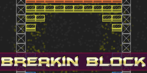 Logo gry "Breakin Block" Logo gry "Breakin Block"