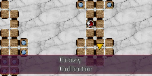 Logo gry "Crazy Collector"