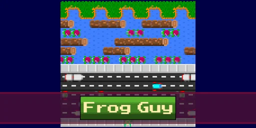 Logo gry "Frog Guy"