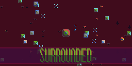 Logo gry "Surrounded" Logo gry "Surrounded"