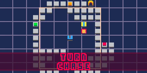 Logo gry "Turn Chase"