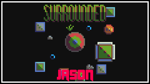 Logo gry "Surrounded" - ścieżka dźwiękowa