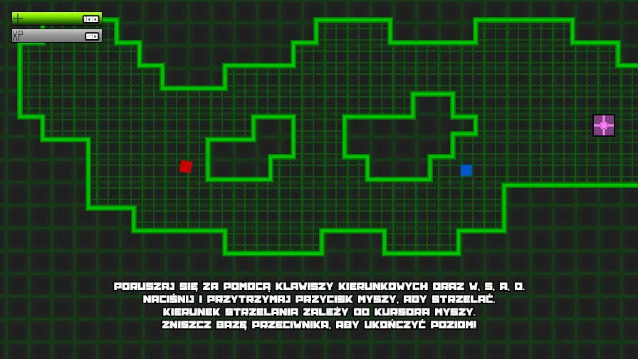 Zrzut ekranu z gry "Vector Runners"